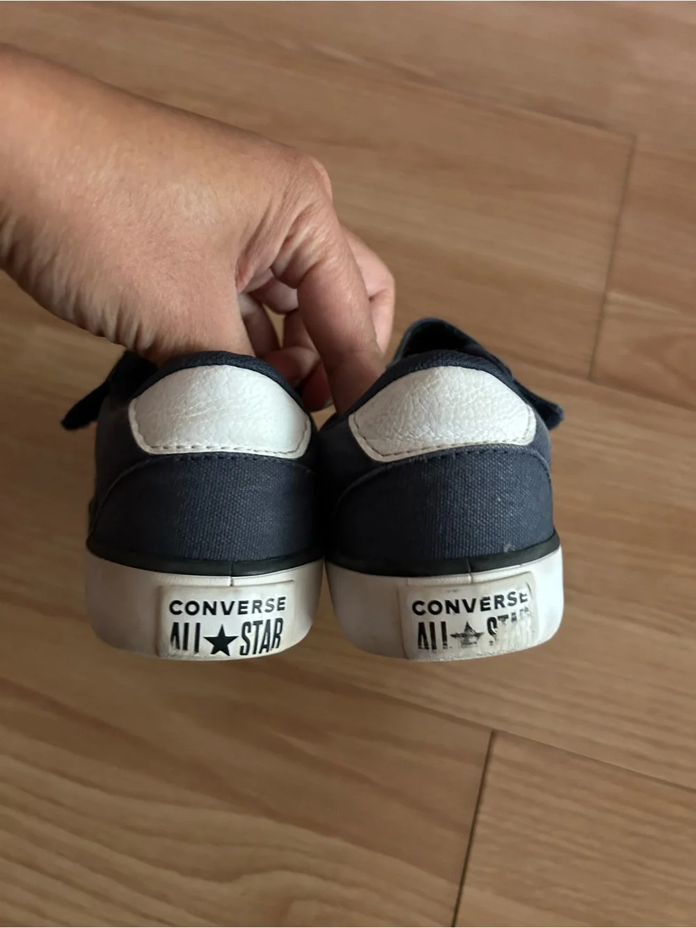 Converse Navy Belmont Easy One Star Low Top Sneakers Youth 11.5